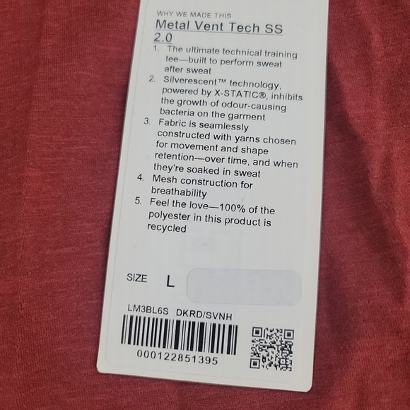 Lululemon Mens Metal Vent Tech S.S. 2.0 - Picture 4 of 12